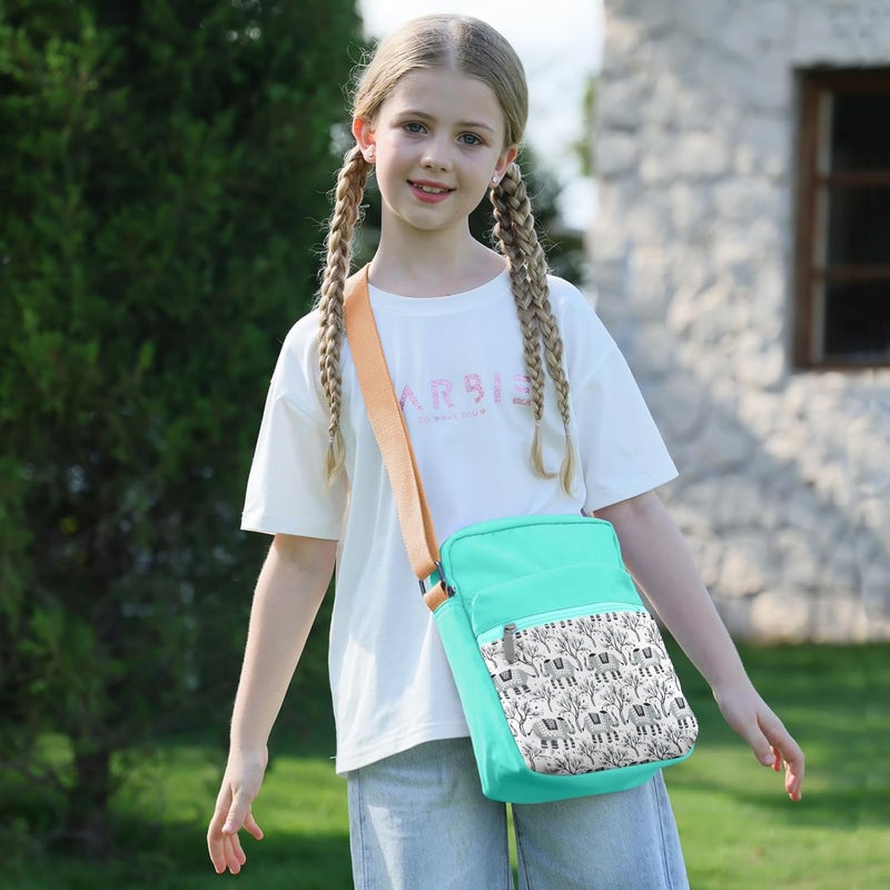 Choco Mocha Girls Purses Age 8-10, Purse for Girls 6-8 10-12 Christmas Gifts for Girl - Image 2